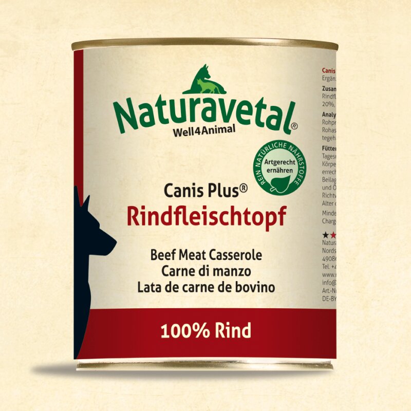 Naturavetal® Plus® Rindfleischtopf