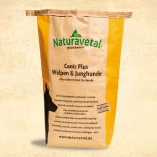 Naturavetal® Canis Plus® Welpen & Junghunde Geflügel kleinere Pellets