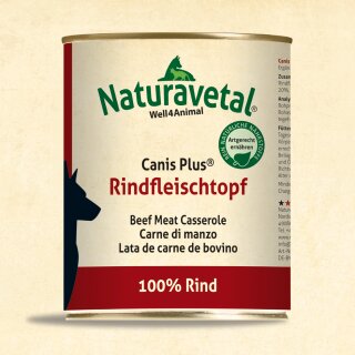 Naturavetal® Plus® Rindfleischtopf 800g