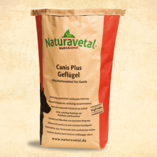 Naturavetal® Canis Plus® Geflügel 15 kg