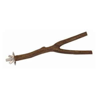 Sitzstange Y-Form mit Schraubbefestigung L=  35cm / Ø= 18 mm