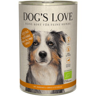 Dogs Love Bio Pute 6 x 800g