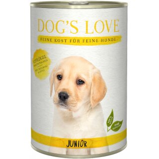 Dogs Love Junior Geflügel 6 x 400g