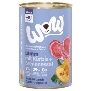 WOW! Adult Lamm mit Kürbis 6 x 400g