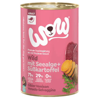 WOW! Adult Wild mit Süßkartoffeln 6 x 400g