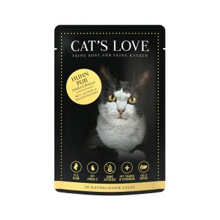 Cats Love Adult Huhn Pur Pouch
