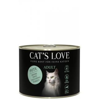 Cats Love Adult Pute Pur Can 6 x 200g