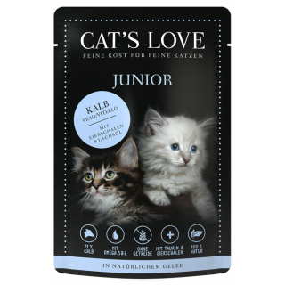 Cats Love Junior Kalb 85g