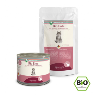 Herrmanns Bio Ente mit Kartoffeln und Bananen 100g