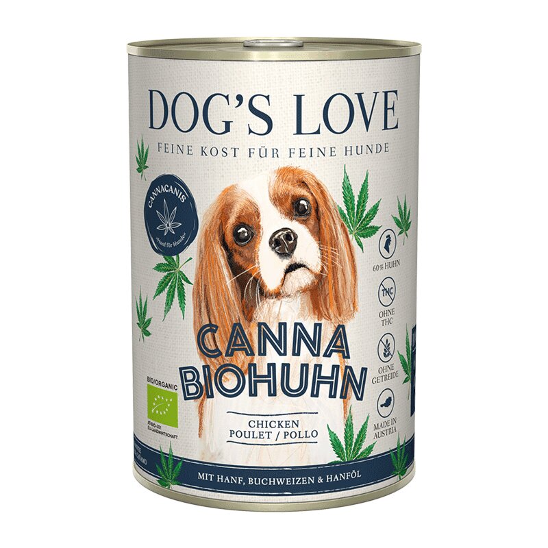 Dog\'s Love Canna Bio Huhn mit Hanf