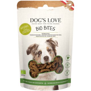 Dogs Love Goodies Bio Bites Geflügel 150g
