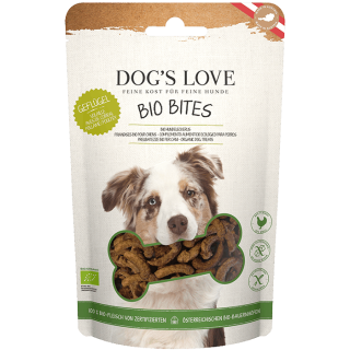 Dogs Love Goodies Bio Bites Geflügel 150g