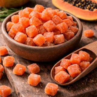 Papayawürfel 1000g
