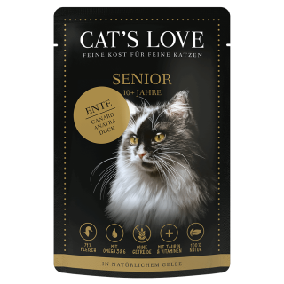 Cats Love Senior Ente 12 x 85g