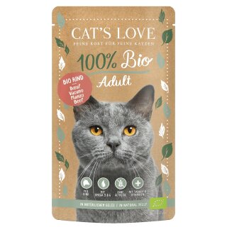Cats Love Adult Bio Rind 6 x 100g