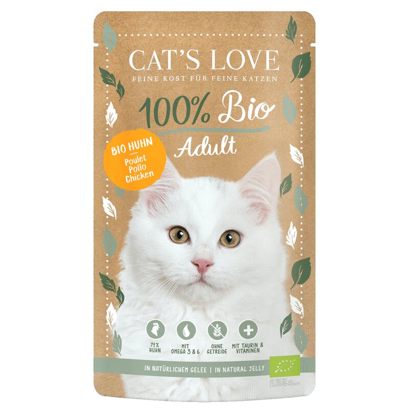 Cat\'s Love Adult Bio Huhn 100g