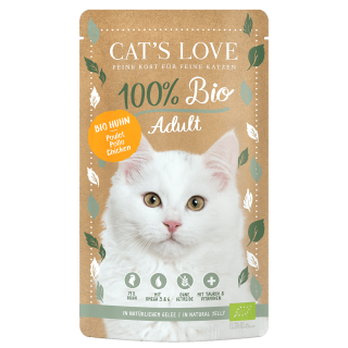 Cats Love Adult Bio Huhn 6 x 100g