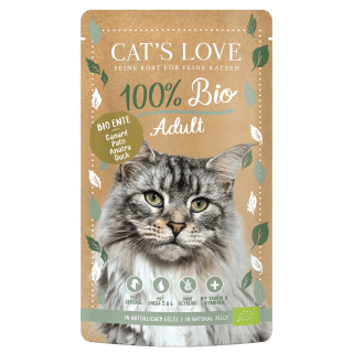 Cats Love Adult Bio Ente 100g