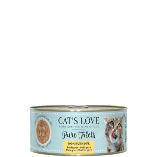 Cats Love Pure Filet Huhn 100g