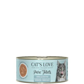 Cats Love Pure Filet Lachs 100g