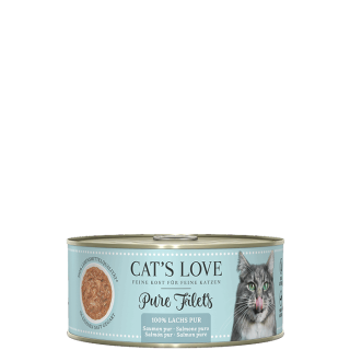 Cats Love Pure Filet Lachs 100g