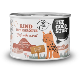 TGS Cat Rind & Karotte Adult 6 x 200g
