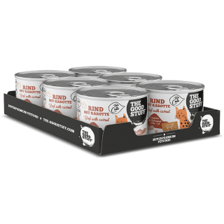 TGS Cat Rind & Karotte Adult 6 x 200g
