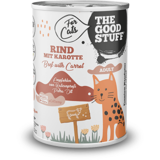 TGS Cat Rind & Karotte Adult 6 x 400g