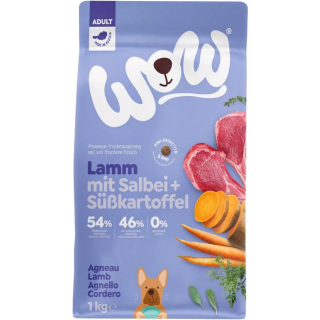 WOW! TROCKEN ADULT Lamm 1kg (Minis)